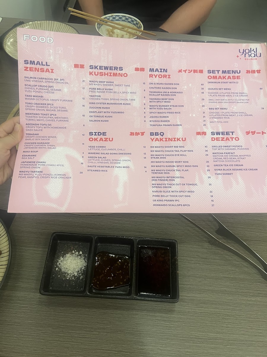 Menu Yakinau Izakaya Japanese Restaurant-4